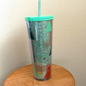 Plastic Starbucks tall tumbler